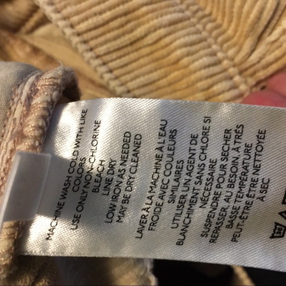 BDG Color Corduroy High-Rise Mom Pant in Tan - Picture 16 of 16